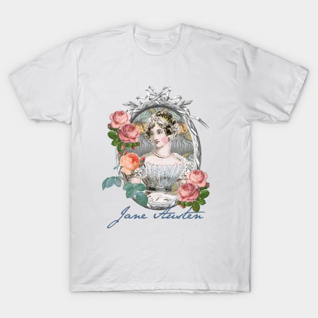 Jane Austen T-Shirt by White B Gifts